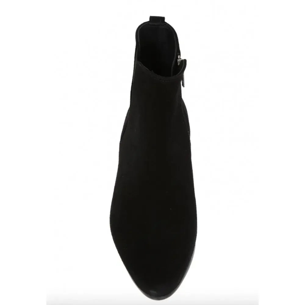 Isabel Marant Etoile Patsha Black Suede Ankle Boots Booties Side Zip Western 38 - Picture 10 of 14